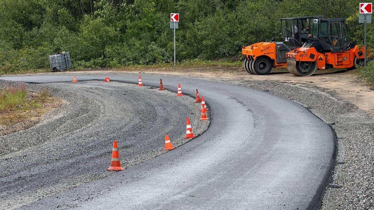 Дорожная кампания в Кольском округе близка к завершению